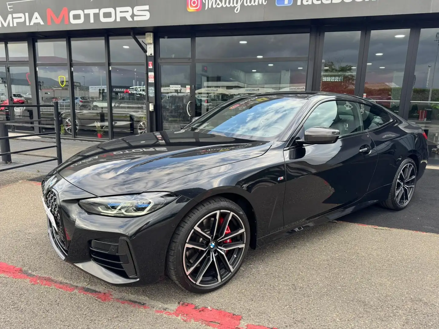 BMW 440 M440 COUPE' X DRIVE CURVED DISPLAY LASER H&K TETTO Negru - 1