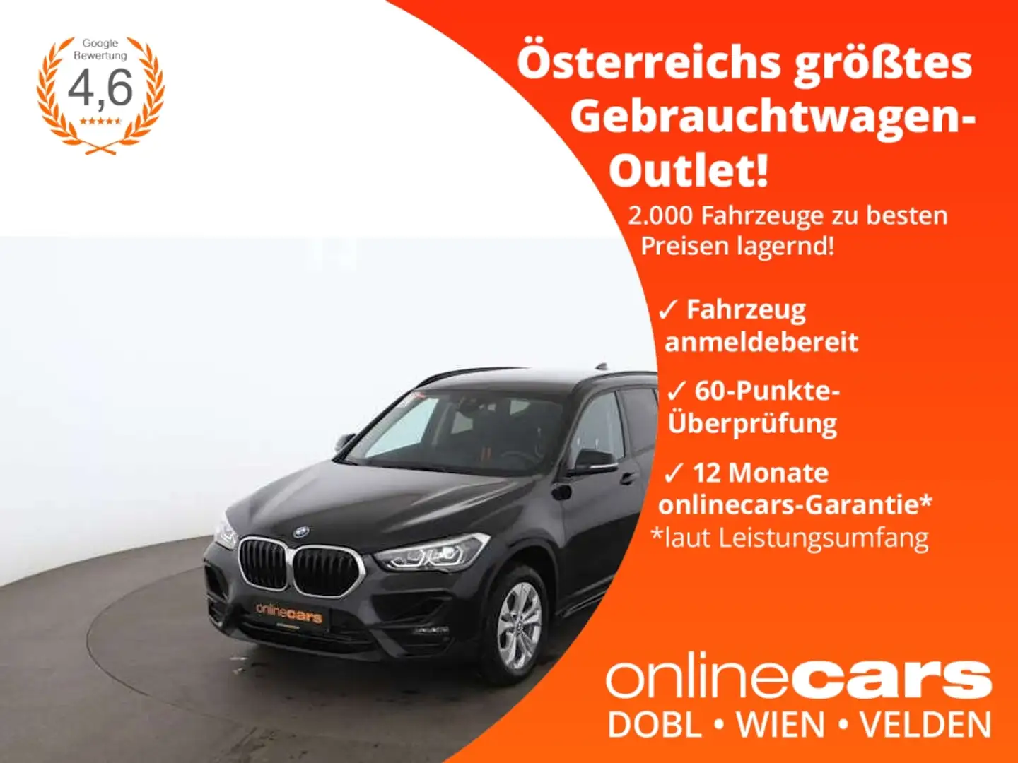 BMW X1 sDrive18d Sport Aut LED HEAD-UP NAVI LEDER Nero - 1