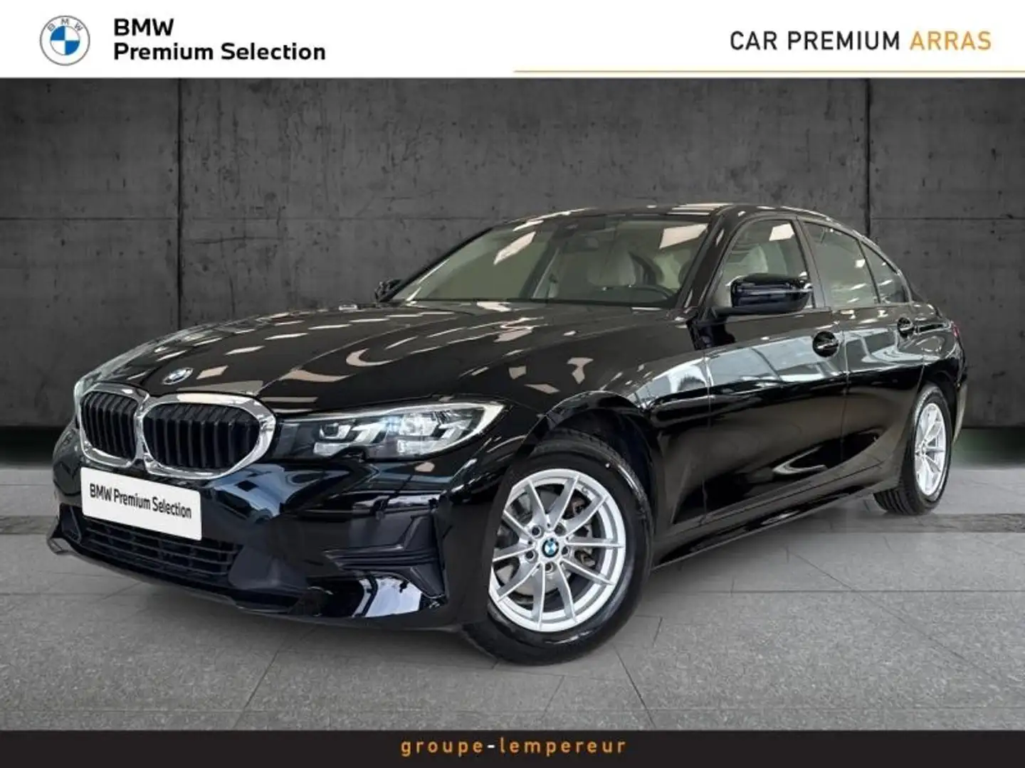 BMW 318 318iA 156ch Lounge 8cv Noir - 1