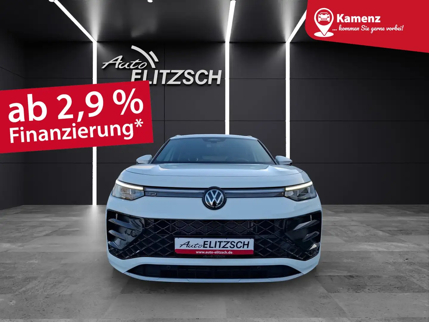 Volkswagen Tayron TDI R-Line DSG 4M LEDplus AHK Navi AID HUD Harm... Weiß - 1