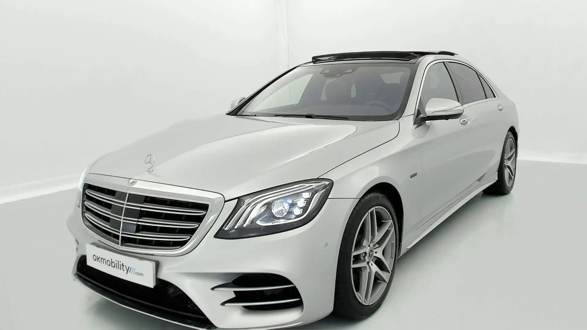 Mercedes-Benz S 350 560 e L Plateado - 1