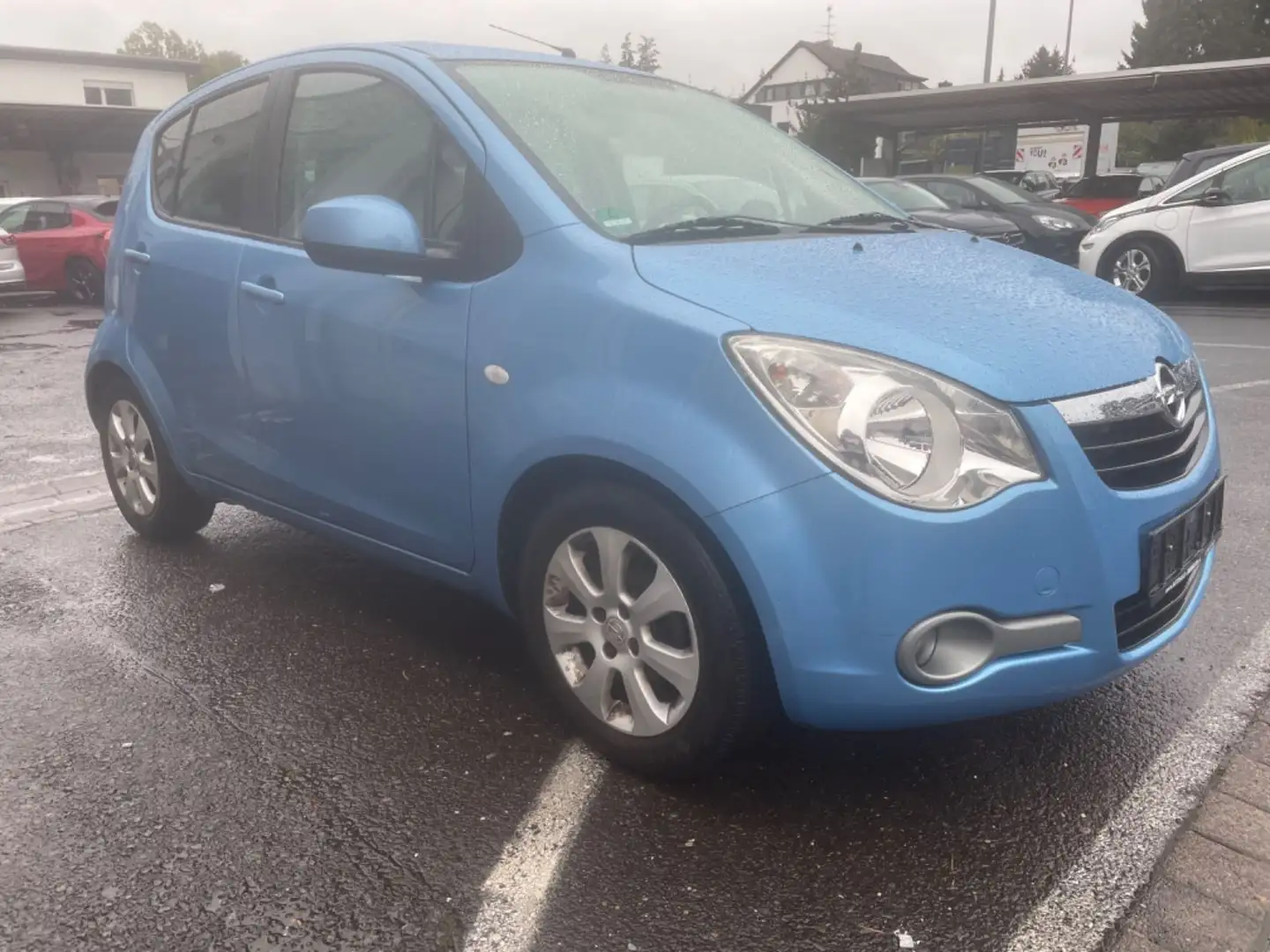 Opel Agila B Edition Klimaanlage Schiebedach Alu Blau - 2