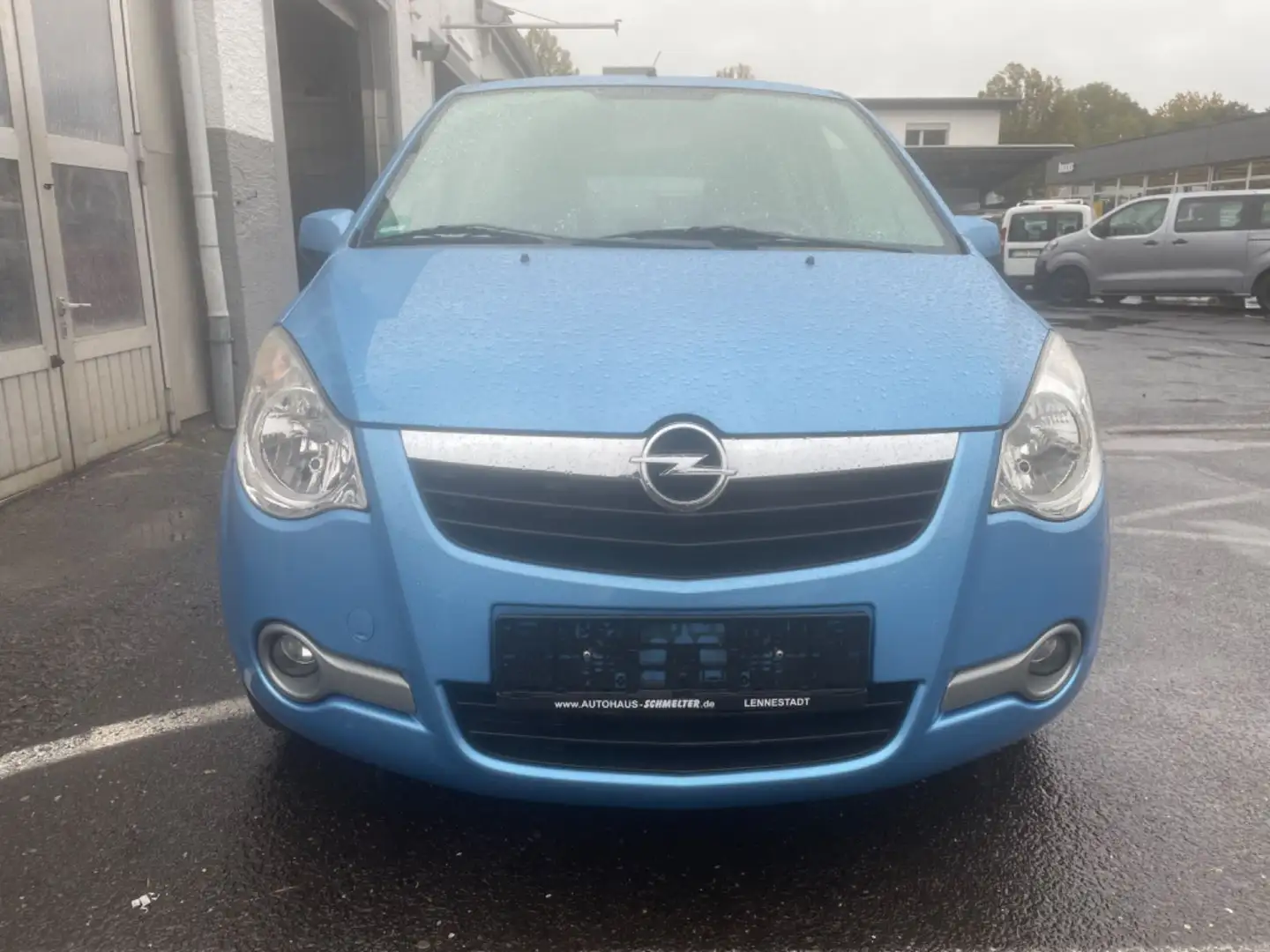 Opel Agila B Edition Klimaanlage Schiebedach Alu Blau - 1