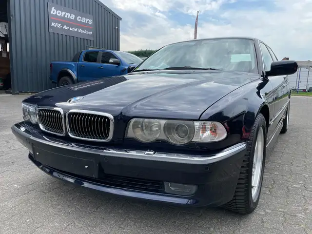 BMW 740 7er 740d 1.Hand Scheckheftgepflegt Navi Leder Xen.