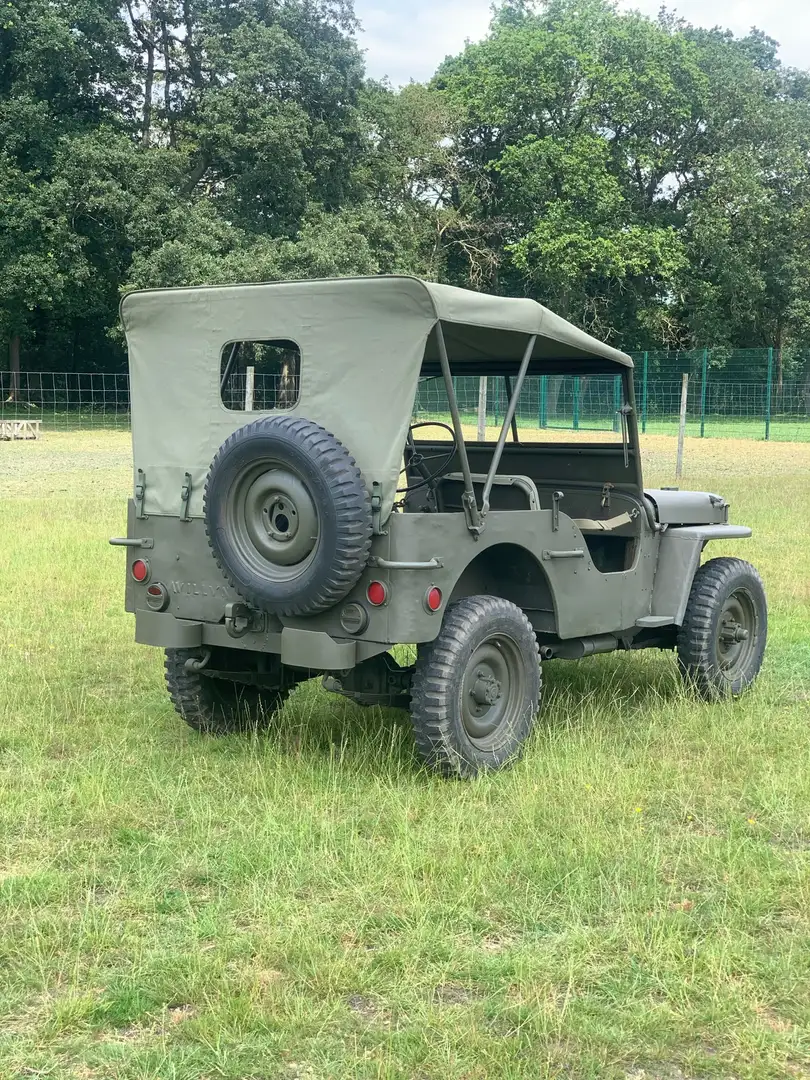 Jeep Willys MB Slat Grill Zöld - 2