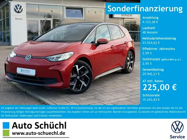 Volkswagen ID.3 PRO FACELIFT 19"+APP CONNECT+KAMERA+NAVI+CC