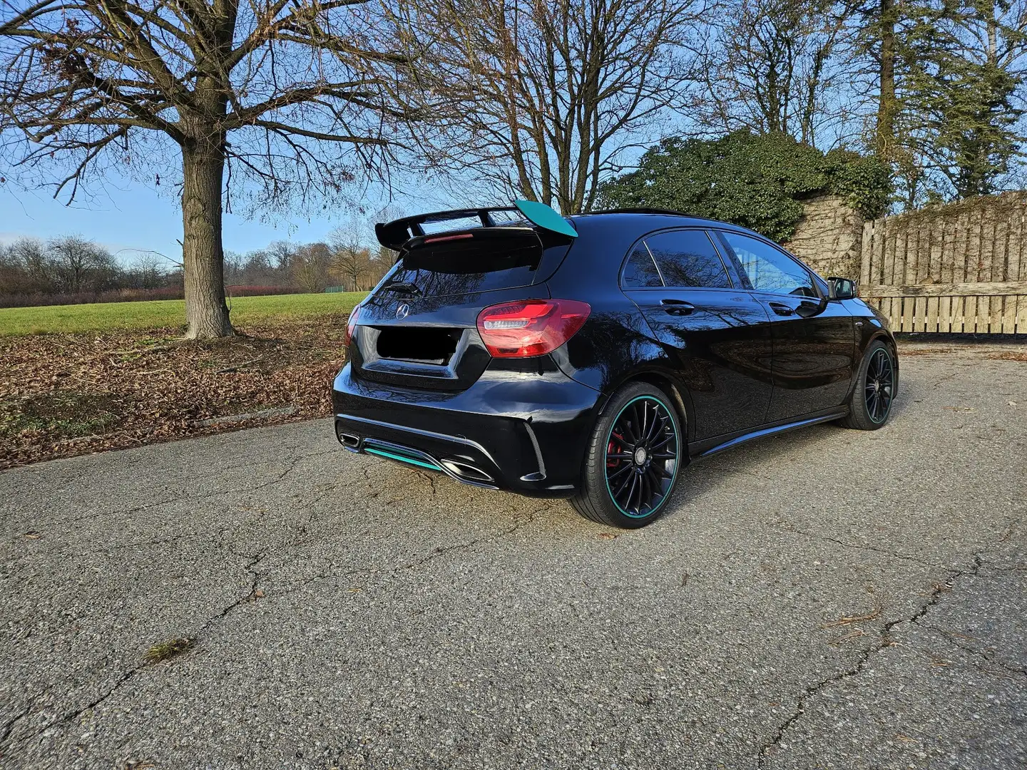 Mercedes-Benz A 250 Sport 4Matic 7G-DCT Motorsport Edition AMG Line Schwarz - 2