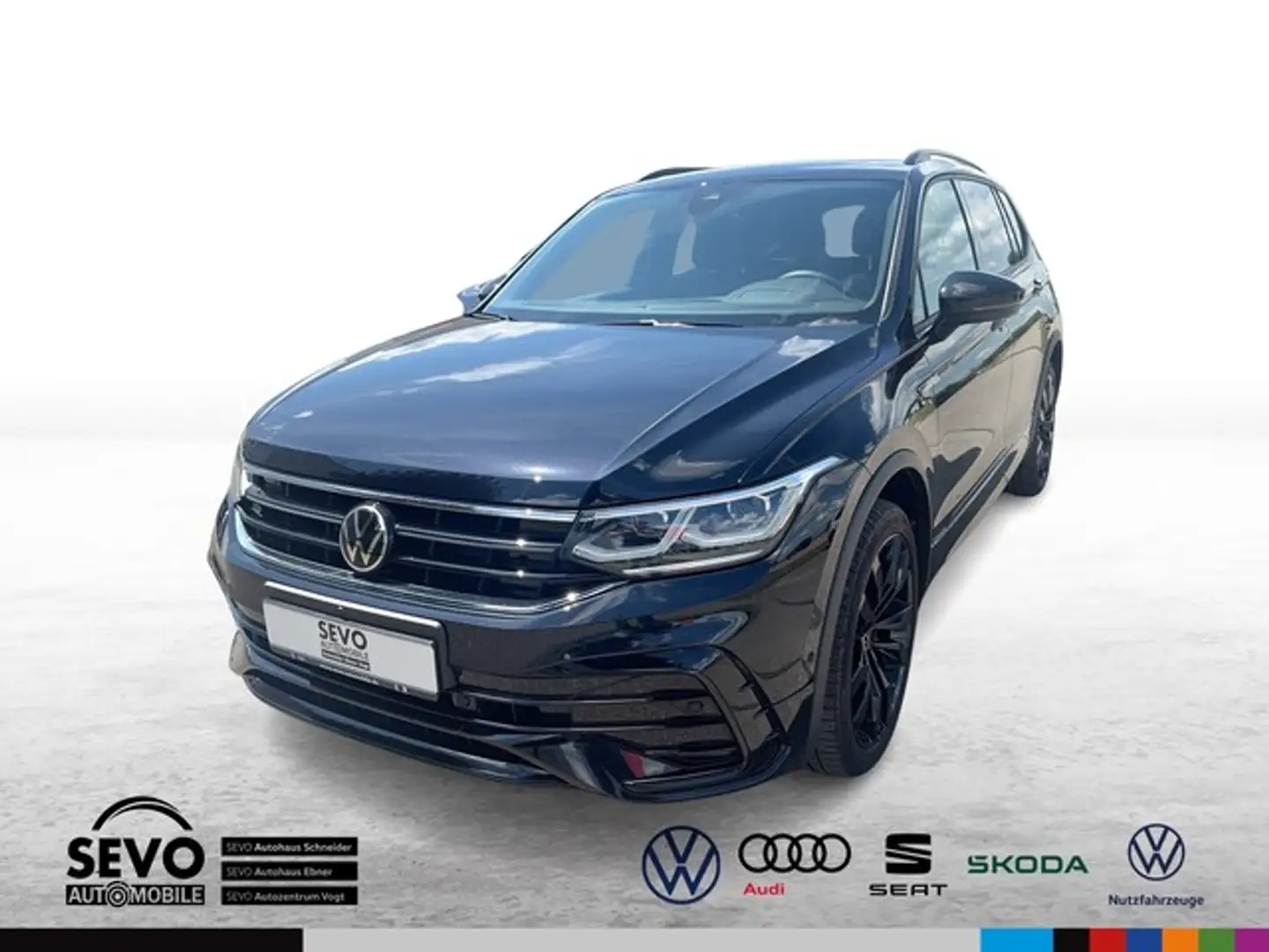Volkswagen Tiguan Allspace 2.0 TSI DSG 4MOTION R-Line Schwarz - 1