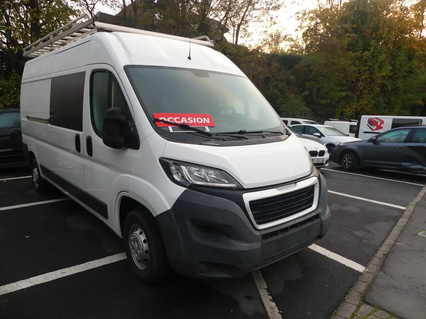 Peugeot Boxer Doube cabine 6 places Blanc - 2