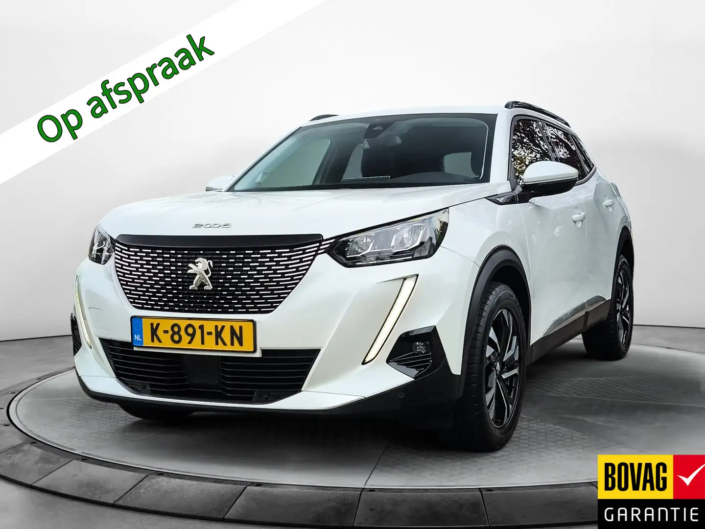 Peugeot 2008 1.2 PureTech Allure, (101PK) 1e-Eig. & Dealer-Onde Wit - 1