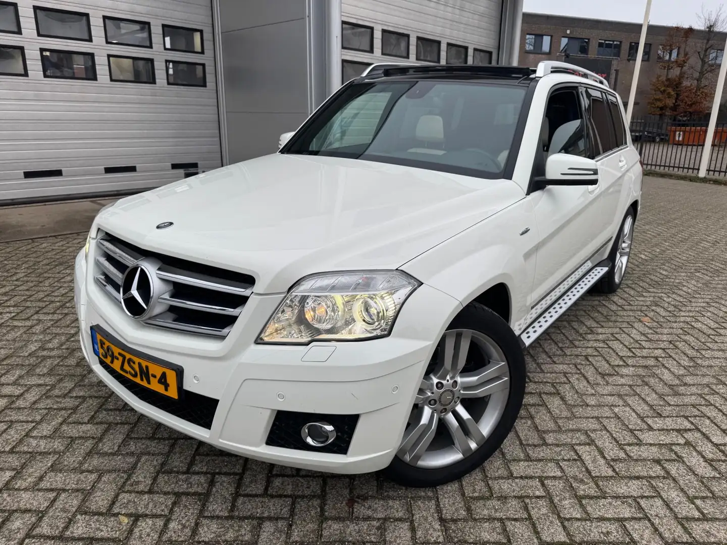 Mercedes-Benz GLK 350 First Edition 4-Matic Panodak,leer,trkhaak Blanc - 2