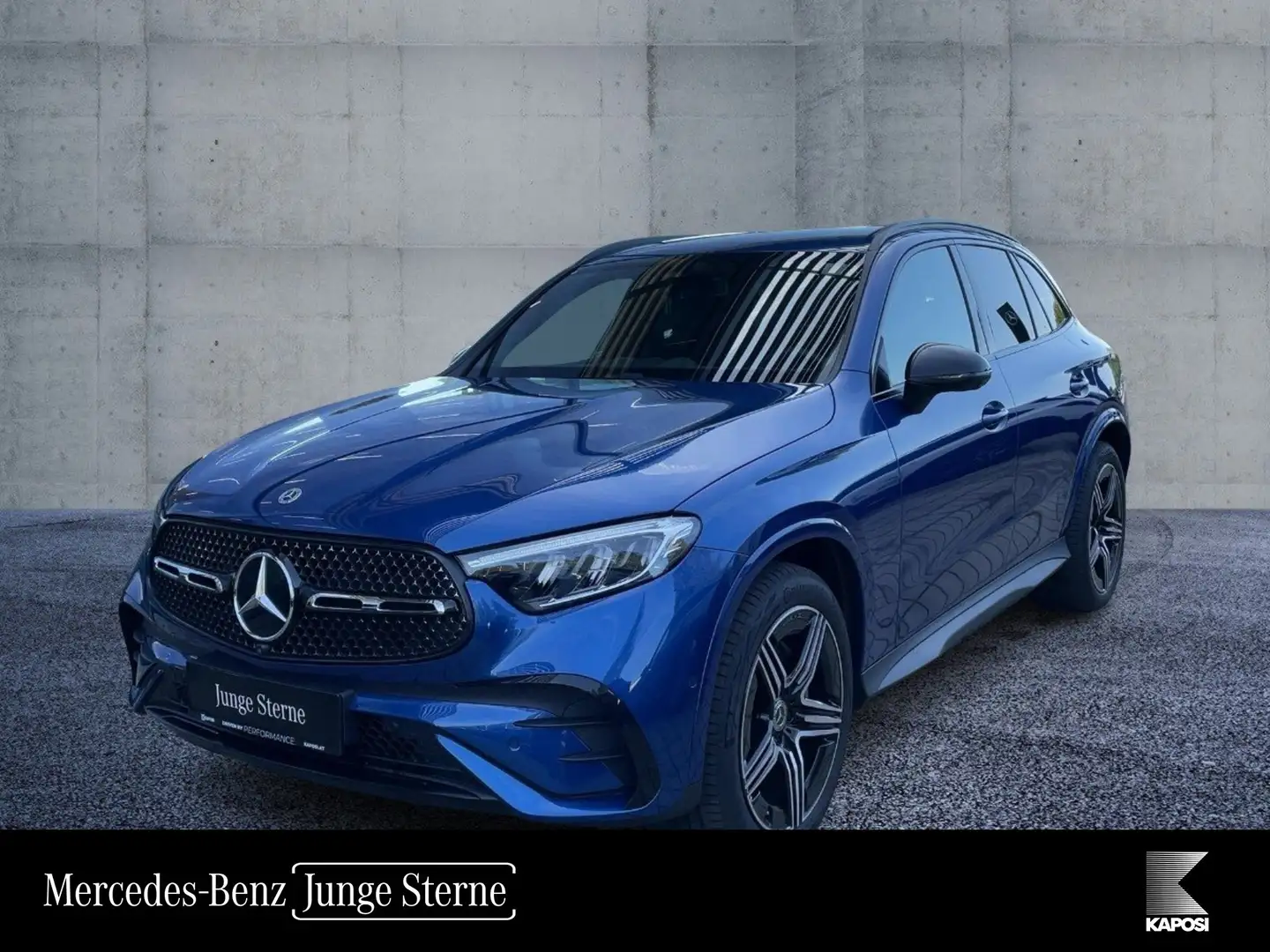 Mercedes-Benz GLC 220 d 4MATIC Night Winterp. Sportp. elSitz Blau - 1