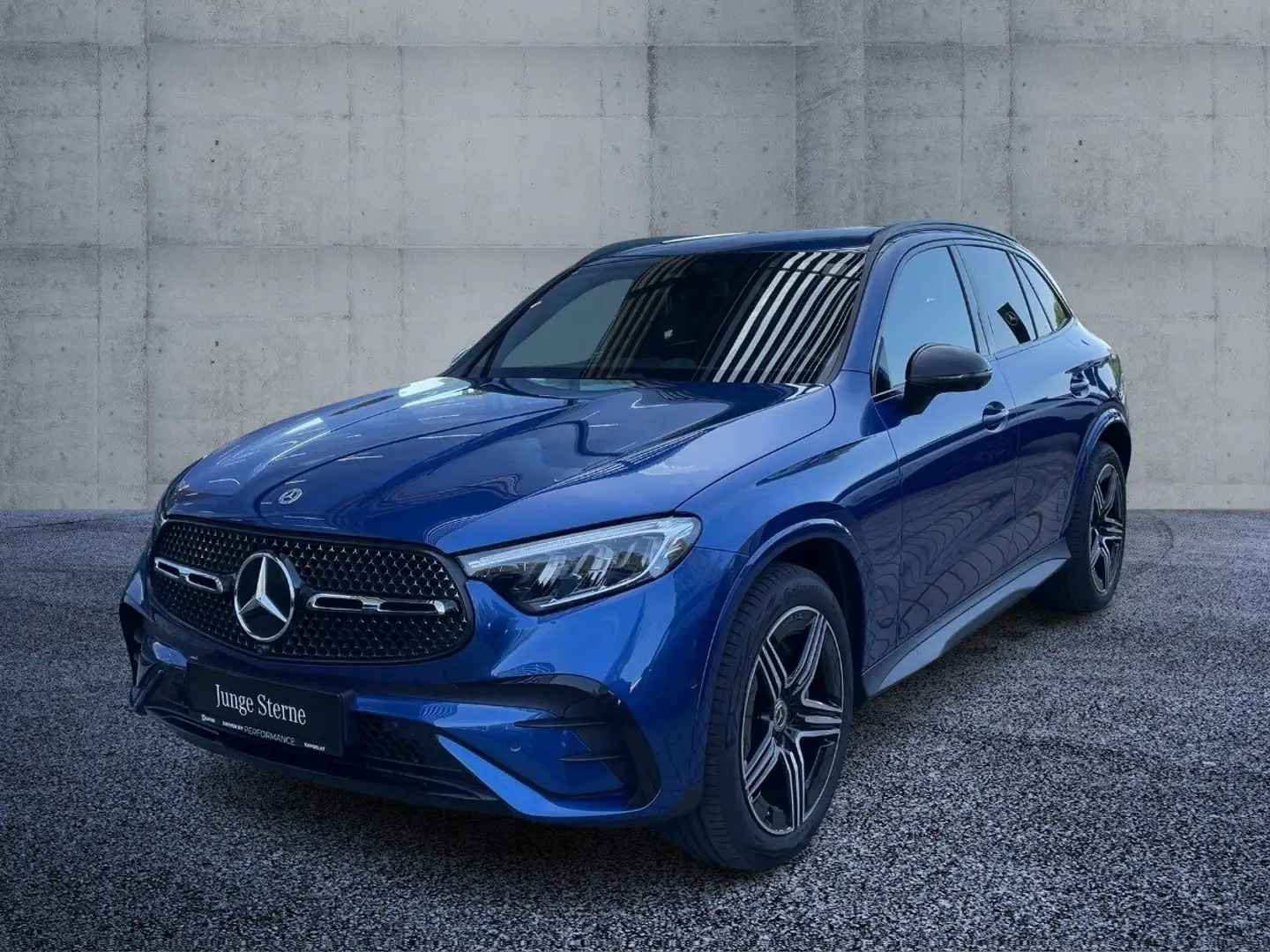 Mercedes-Benz GLC 220 d 4MATIC Night Winterp. Sportp. elSitz Blau - 2