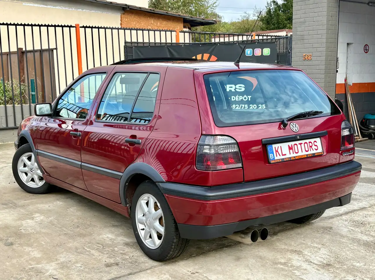 Volkswagen Golf 1.6i Oldtimer Rolling Stone Ancêtre, foto 3