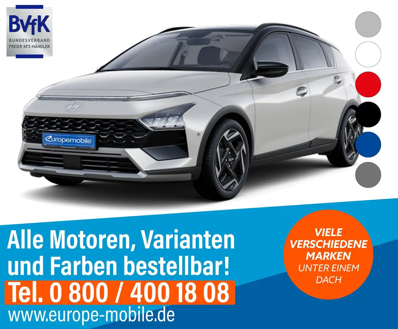 Hyundai BAYON COMFORT 1,0 T-GDi 66kW A7 - 1