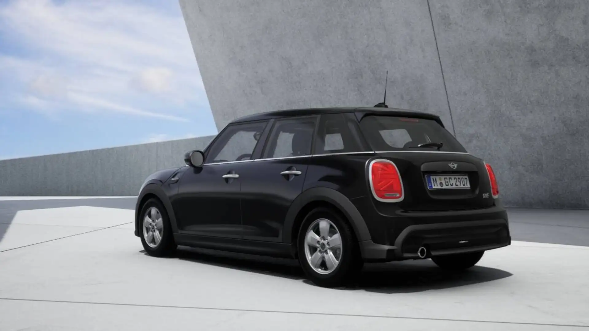 MINI One 5-Türer LED Navi ParkAss Sportsitz PDC Schwarz - 2