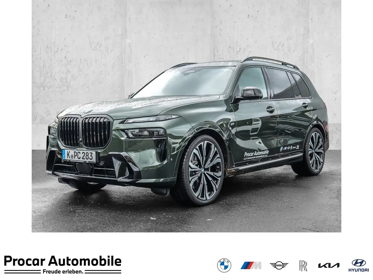 BMW X7 xDrive40d MSport + PanoSky. + AHK + Exec.DPro + 23 Zelená - 1