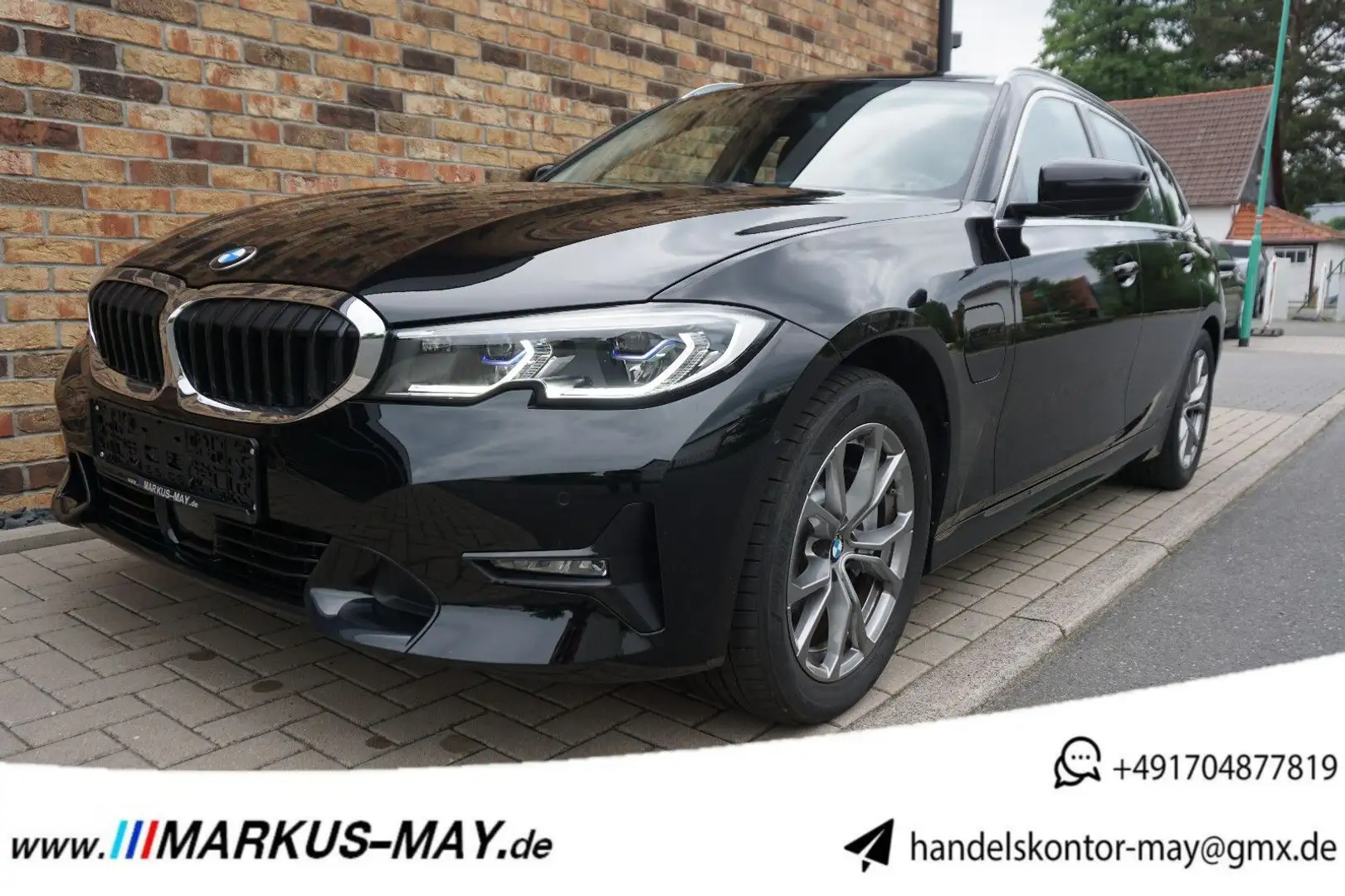 BMW 330 e Tour SportLine Laser DAProf HUD CockpProf Zwart - 1