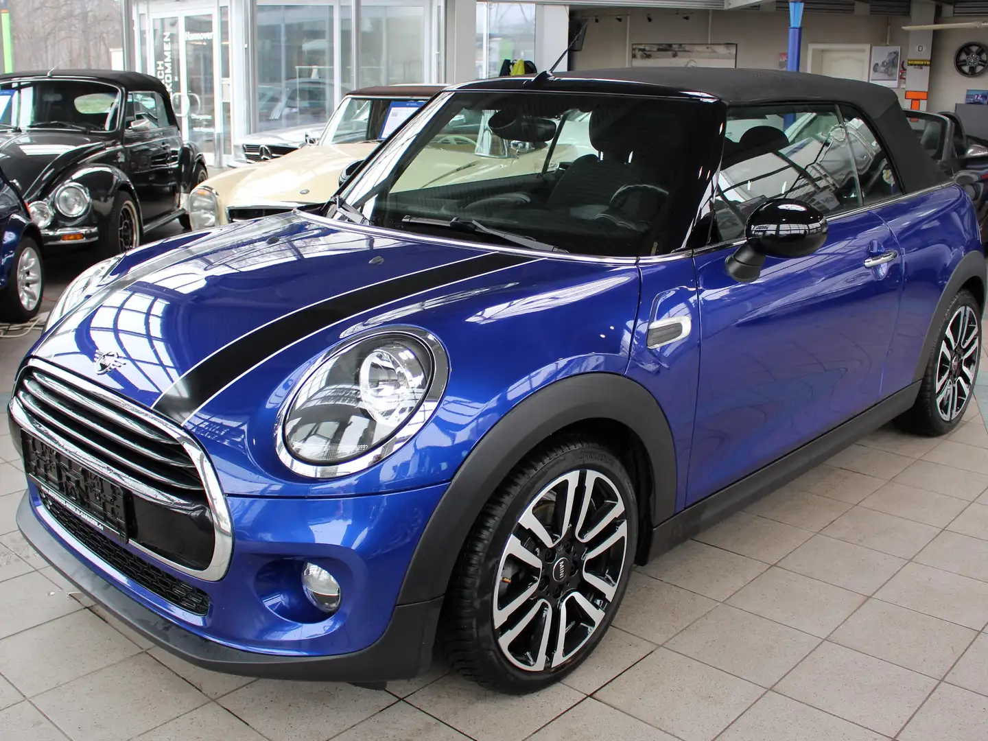 MINI Cooper Cooper Cabrio Teilleder Blau - 2