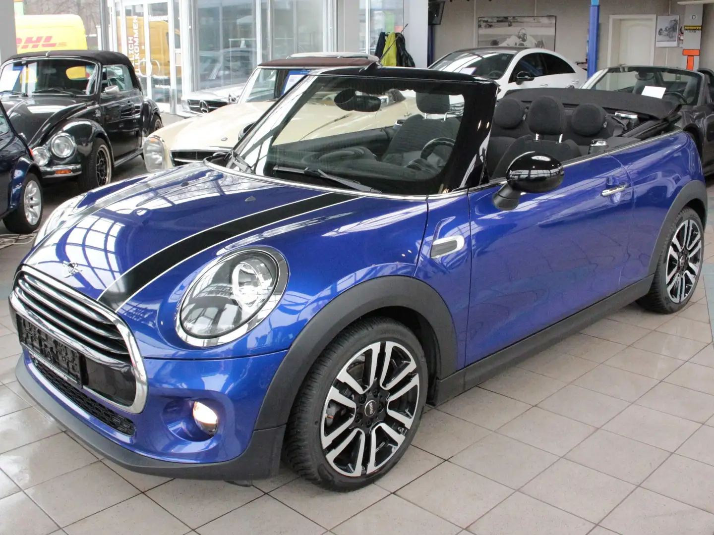 MINI Cooper Cooper Cabrio Teilleder Blau - 1