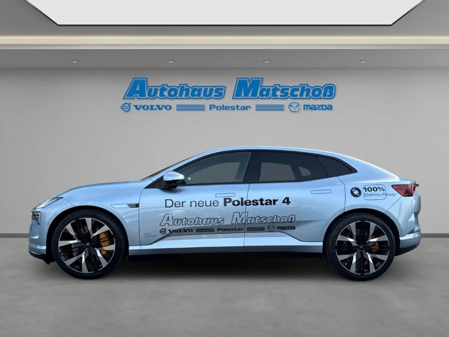 Polestar 4 Long Range Dual 100kWh HUD StandHZG Navi Memory Si Azul - 2