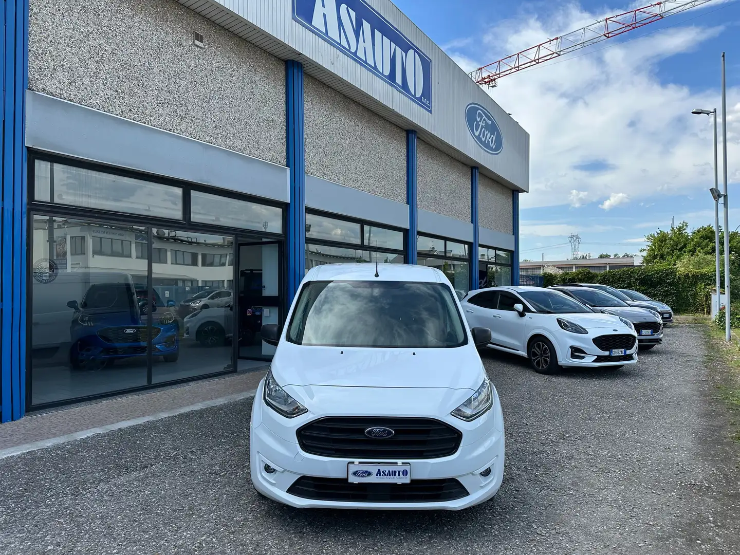 Ford Transit Connect 200 1.5 Ecoblue 100cv Trend L1H1 Blanc - 1