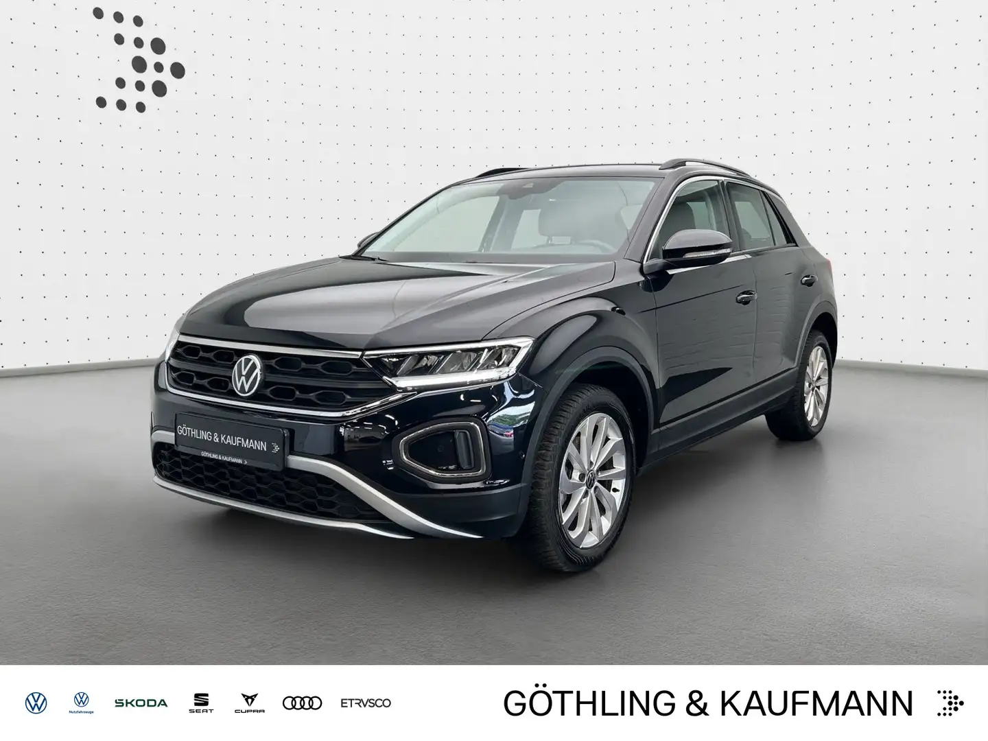 Volkswagen T-Roc Life 1.0 TSI *NAVI*KAM*SHZ*ASG*LED*Virtual Schwarz - 1