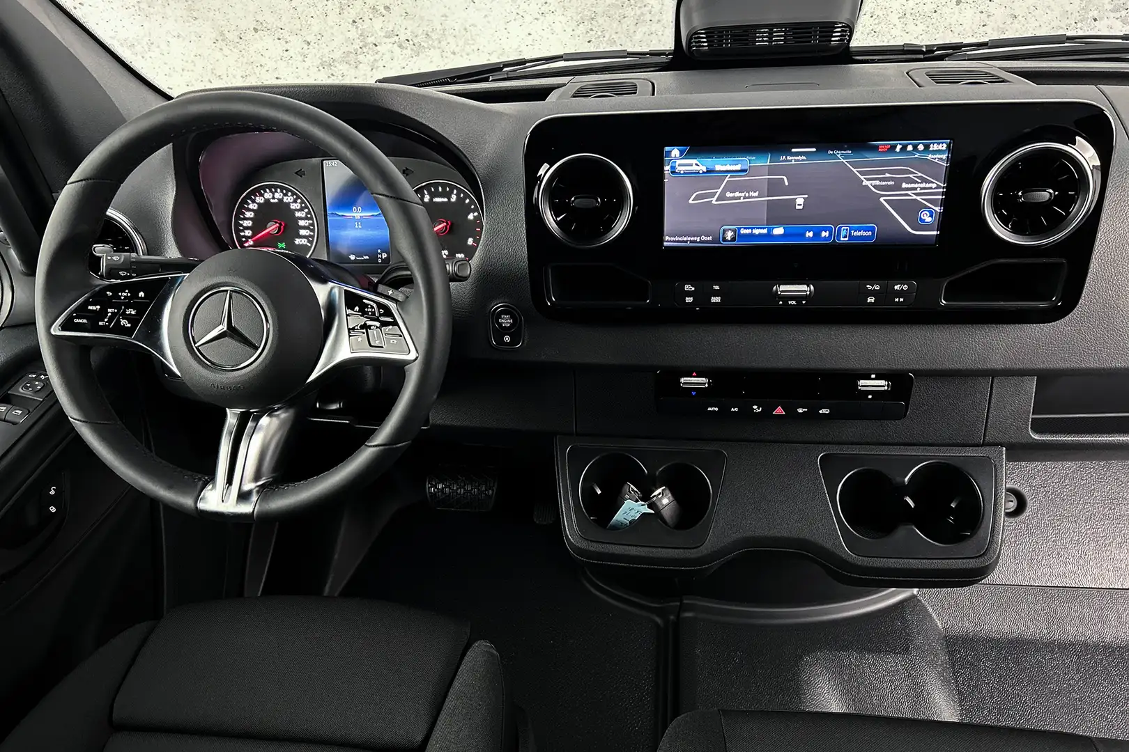 Mercedes-Benz Sprinter 319 1.9 CDI L2H2 RWD Automaat | 2x Schuifdeur | Ad Grey - 2