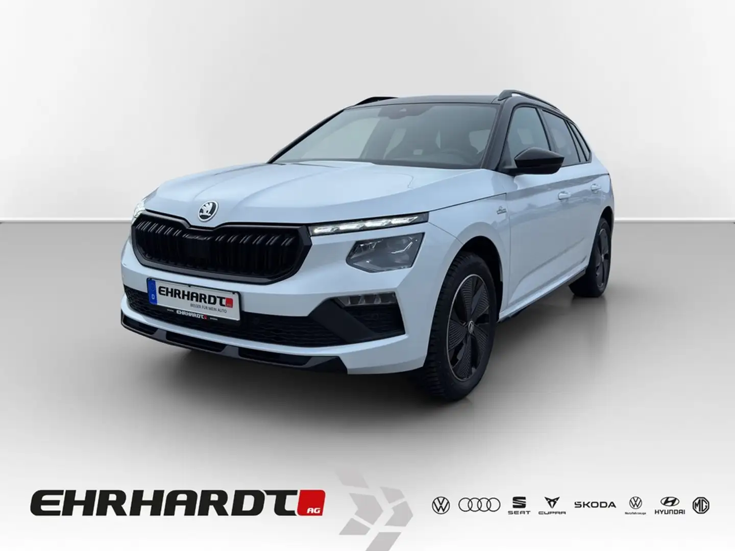 Skoda Kamiq 1.0 TSI DSG Monte Carlo PANO*MATRIX*NAV*SHZ*PDC... Weiß - 1