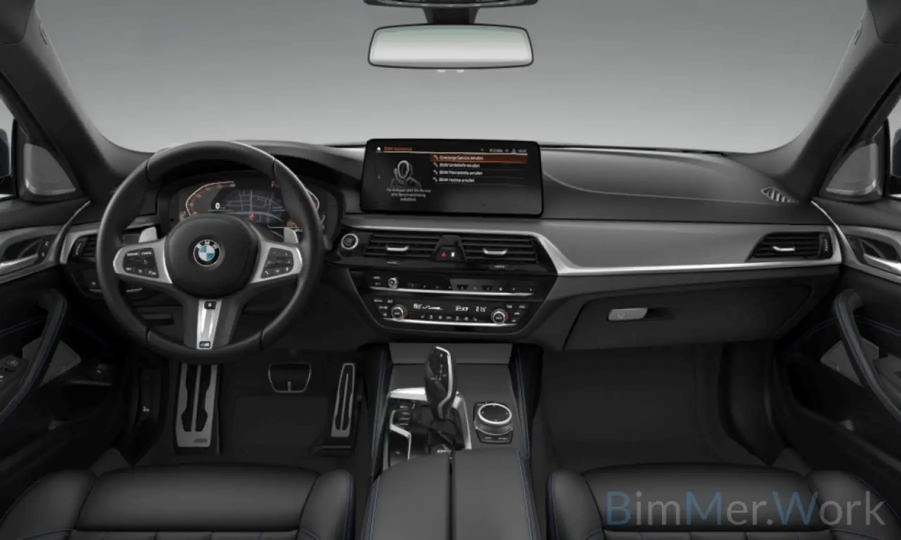 BMW 540 xD M Sport Panorama DAB H K PDC DispKey 19 Blau - 2