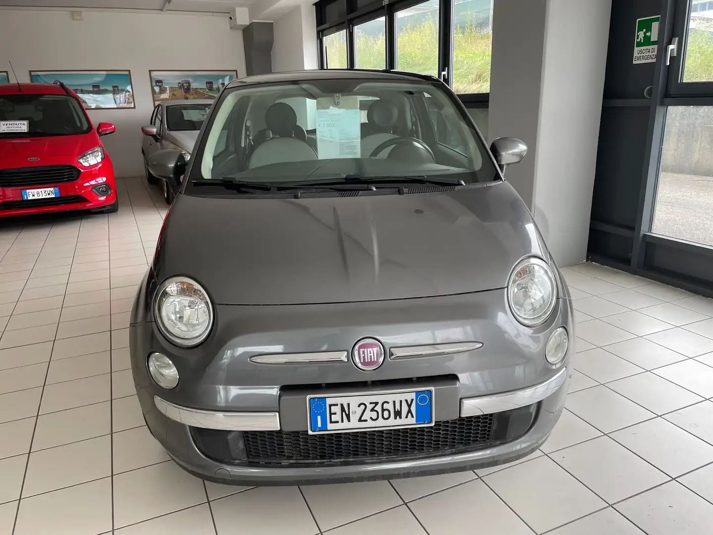 Fiat 500 500 1.2 Lounge 69cv Grau - 2