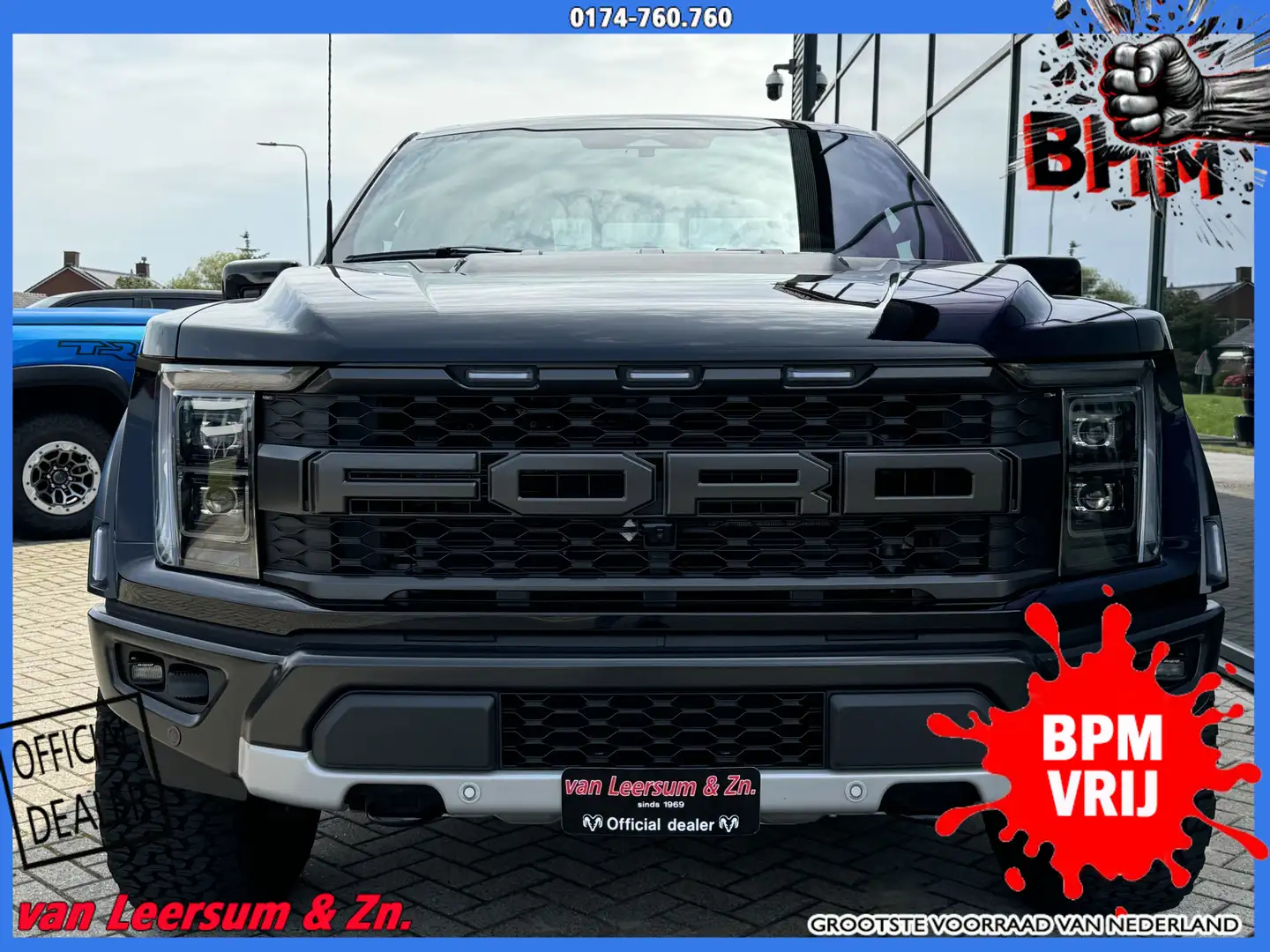 Ford F 150 USA PICKUP RAPTOR | Pano | B&O | 360 graden camera Schwarz - 2
