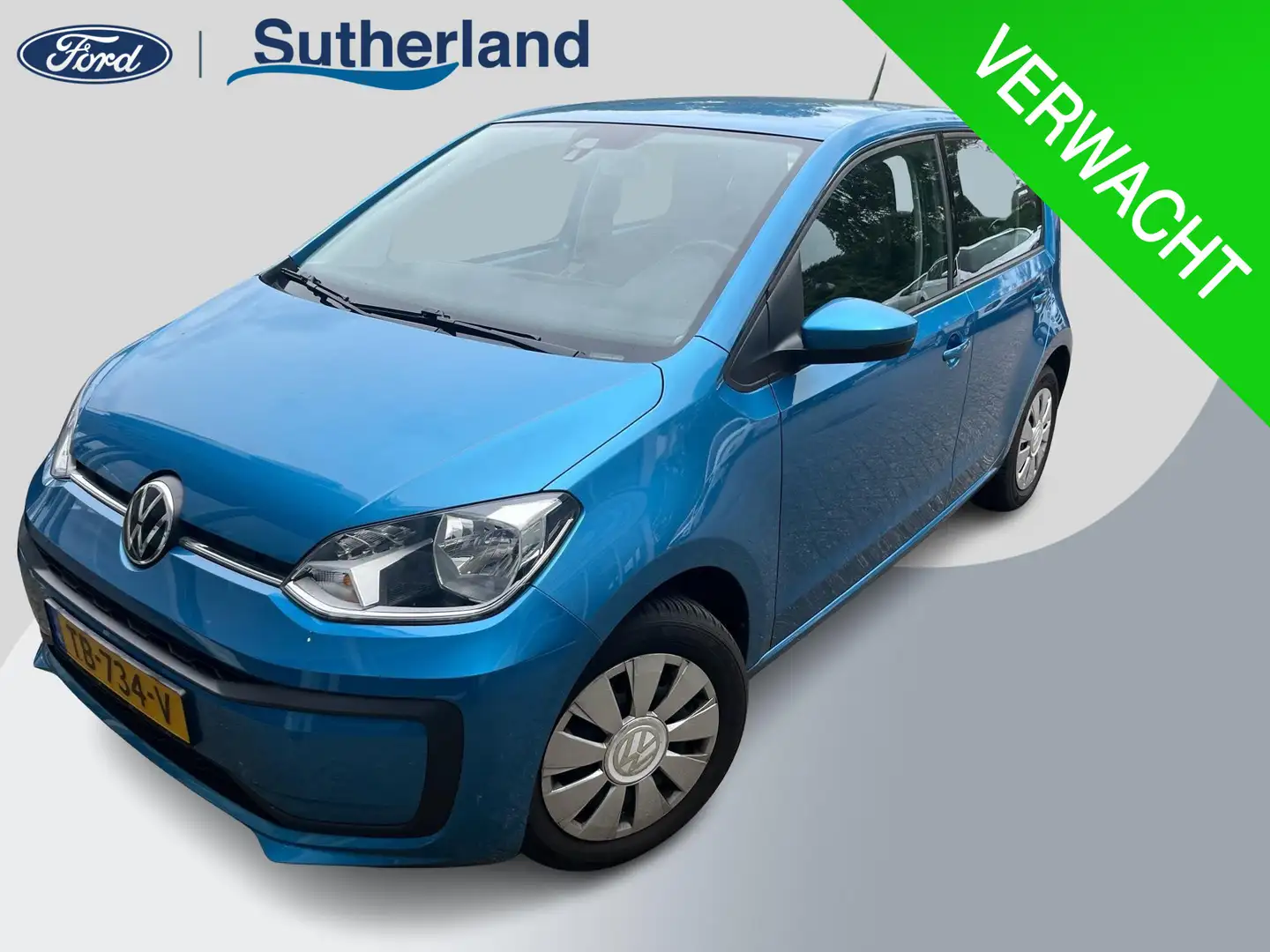 Volkswagen up! 1.0 BMT move up! 60pk Metaal lak | Airco | 5 deurs Bleu - 1