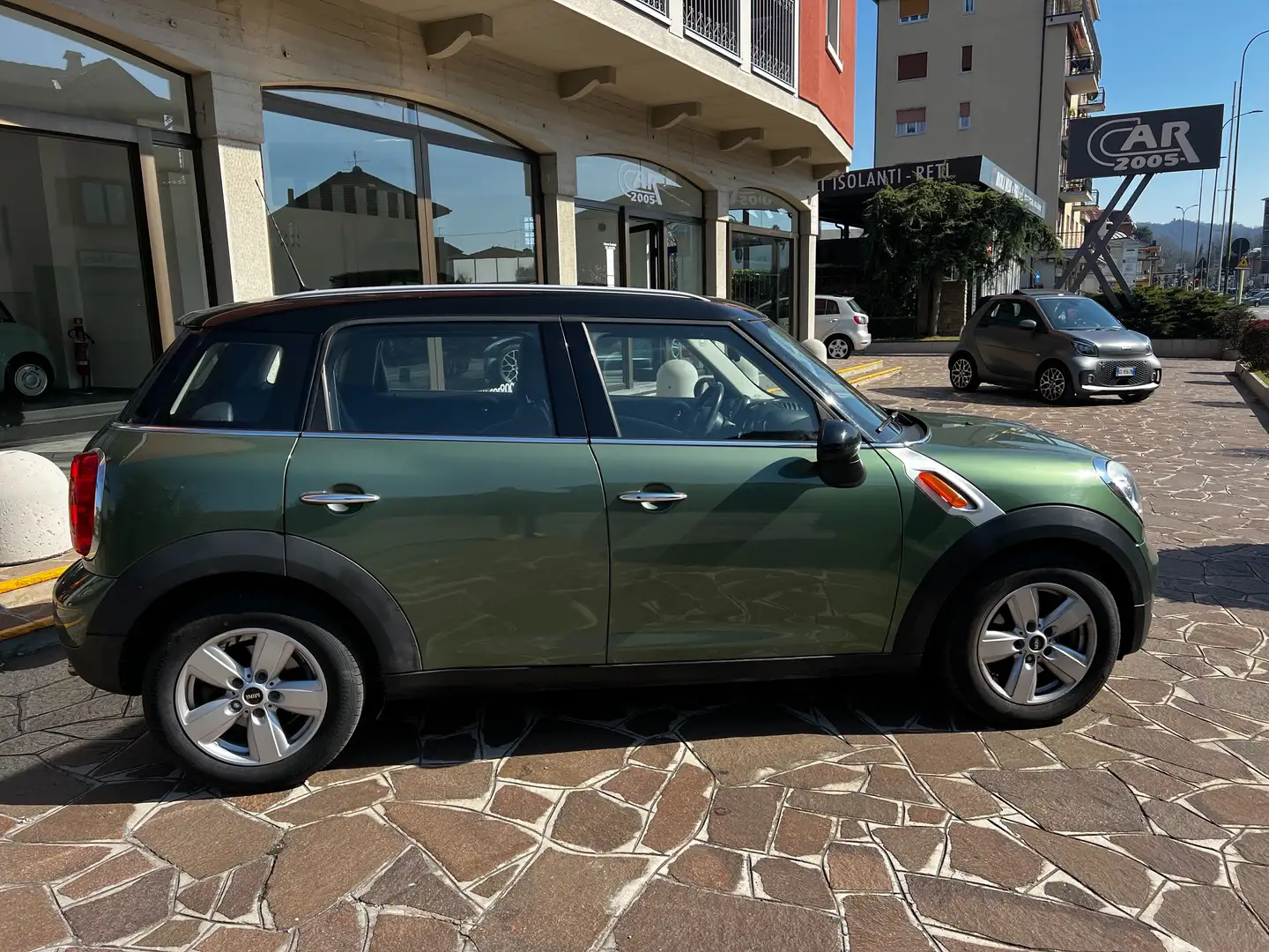 MINI Cooper D Countryman 2.0 auto E6 Tetto Apr..Pelle..OK Neopatentati Verde - 1