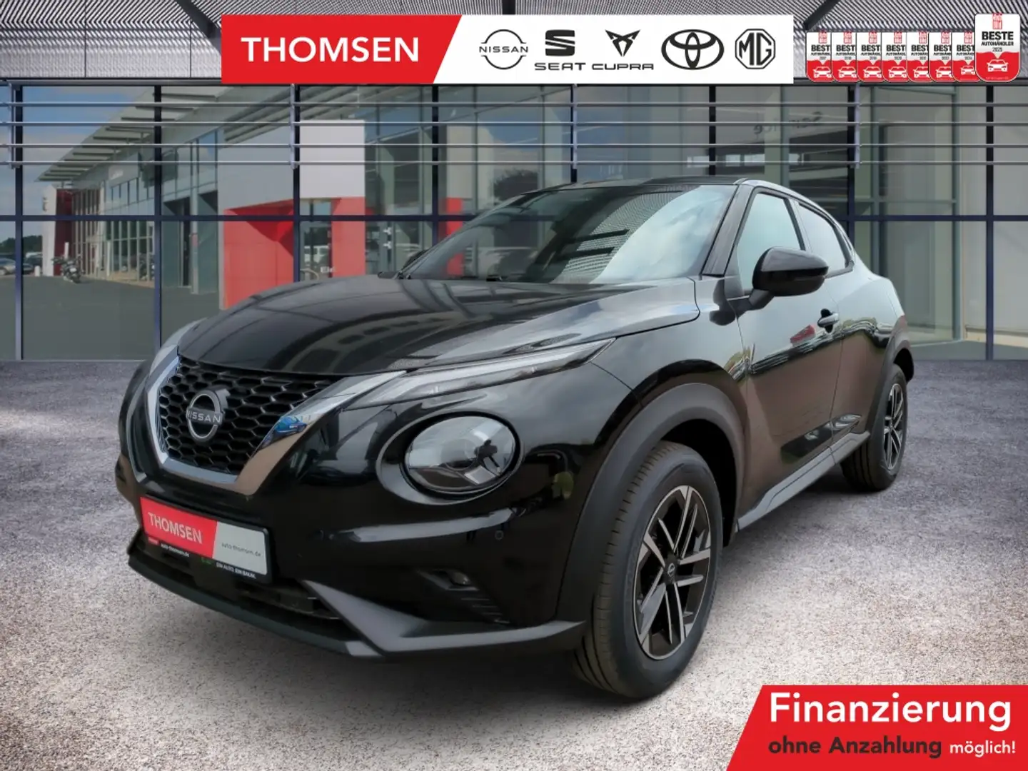 Nissan Juke 1.0 DIG-T N-Connecta LED Winterp. SpurH LM Schwarz - 1