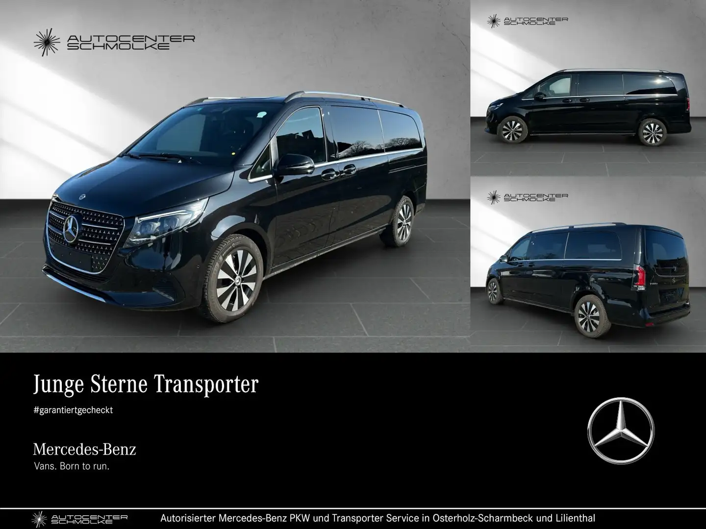 Mercedes-Benz V 300 V 300 d AVANTGARDE EXTRALANG*STANDHZG.*DISTRONIC Zwart - 1