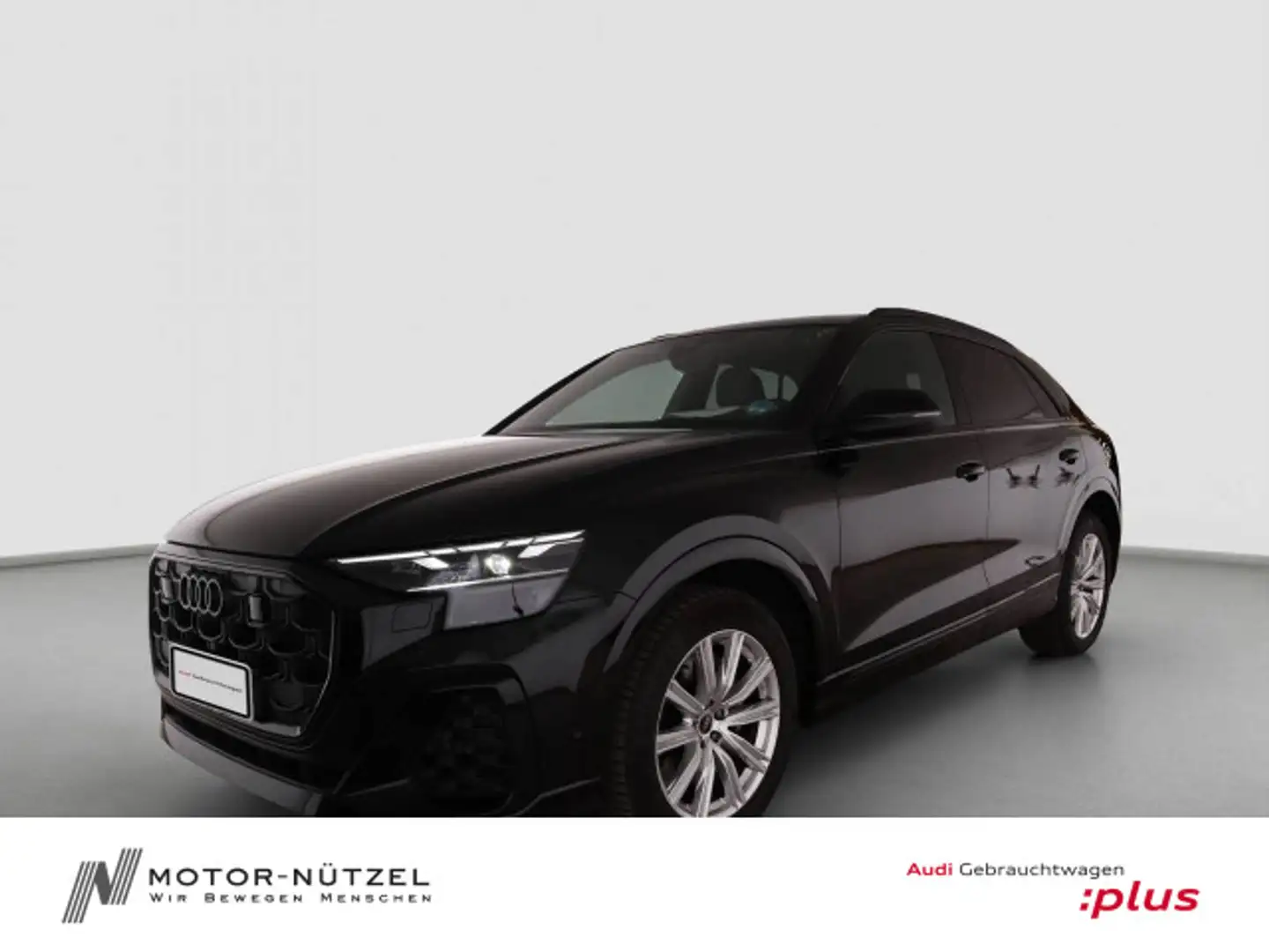 Audi Q8 55 TFSI S-LINE MATRIX+NAVI+HuD+AIR+AHK+360° Schwarz - 1