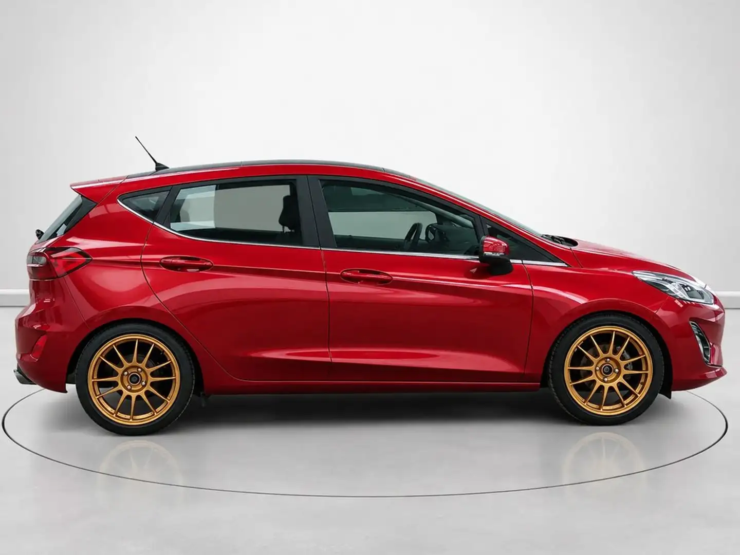 Ford Fiesta 1.0 EcoBoost S/S Trend+ 100 Rojo - 2