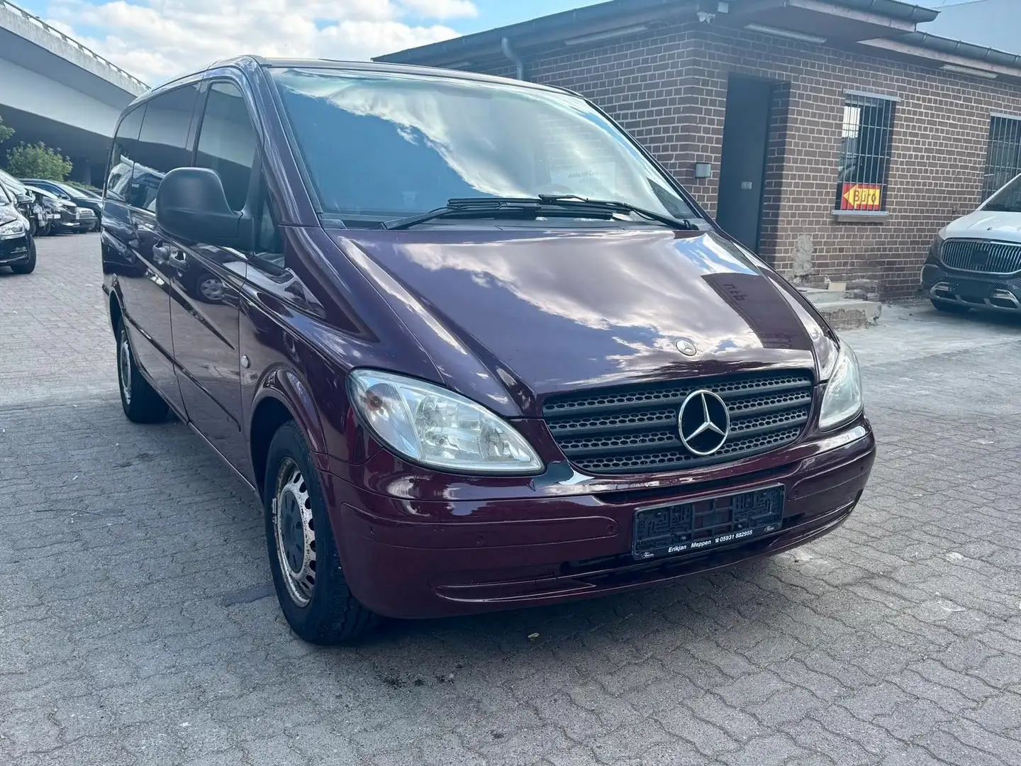 Mercedes-Benz Vito 120 CDI 3,0 V6 lang/Automatik Rouge - 1
