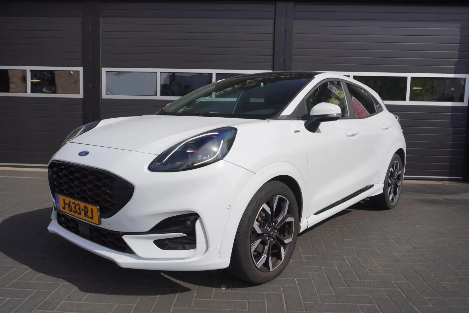 Ford Puma 1.0 EcoBoost Hybrid ST-Line X Elek.panodak/Cruise/ Blanc - 1