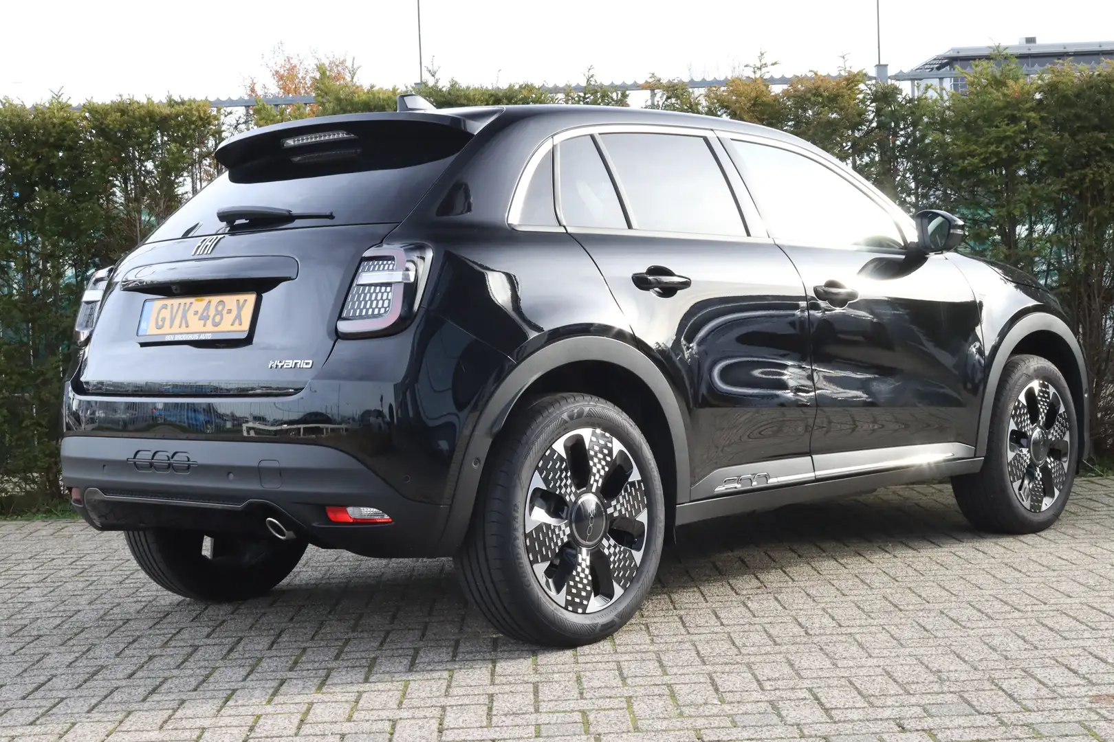 Fiat 600 1.2 Hybrid 110 La Prima | Adaptieve Cruise | Massa Zwart - 2