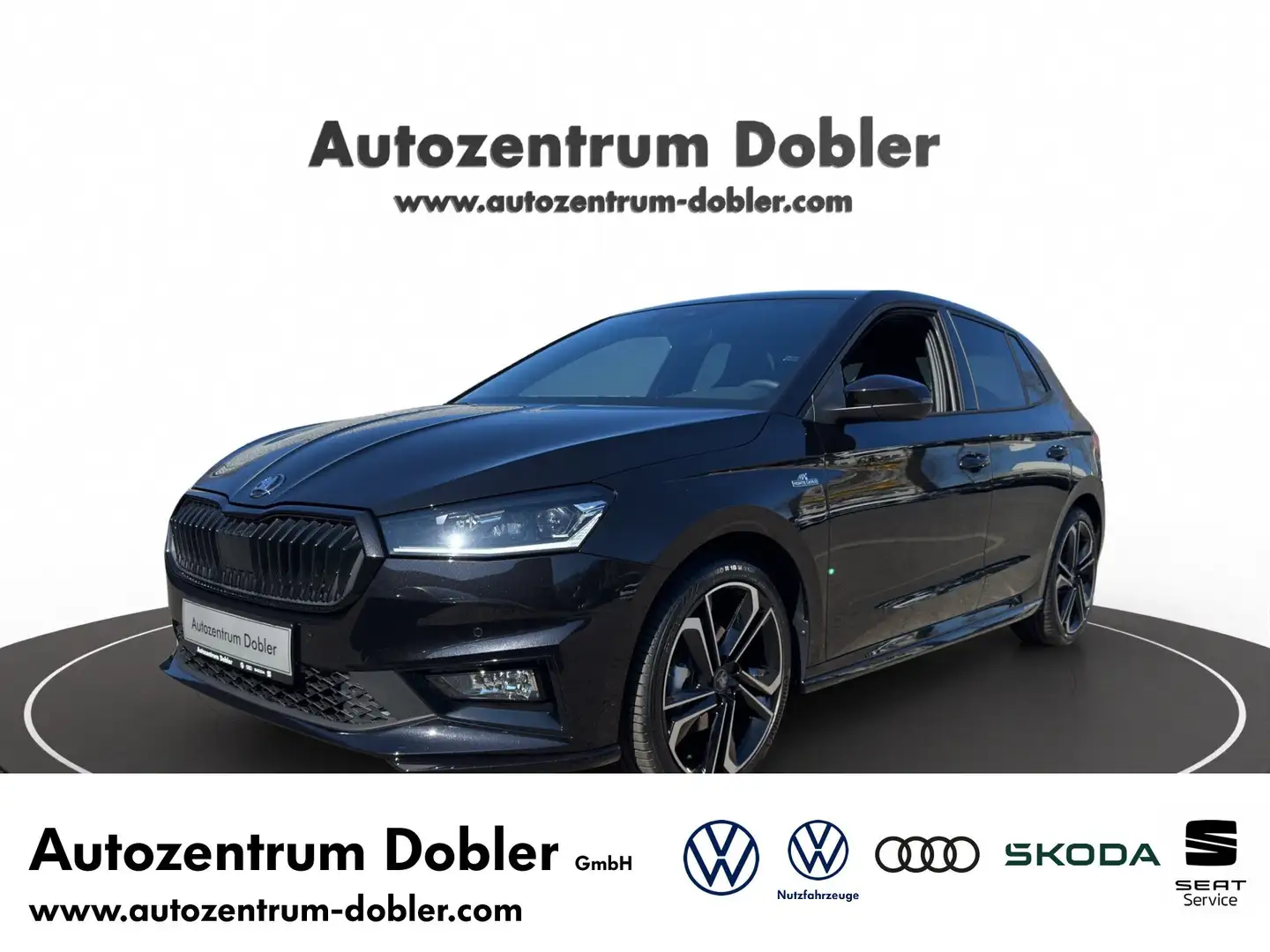 Skoda Fabia 1.5 TSI Monte Carlo 18"/NAVI/ASSISTENTEN LED Schwarz - 1