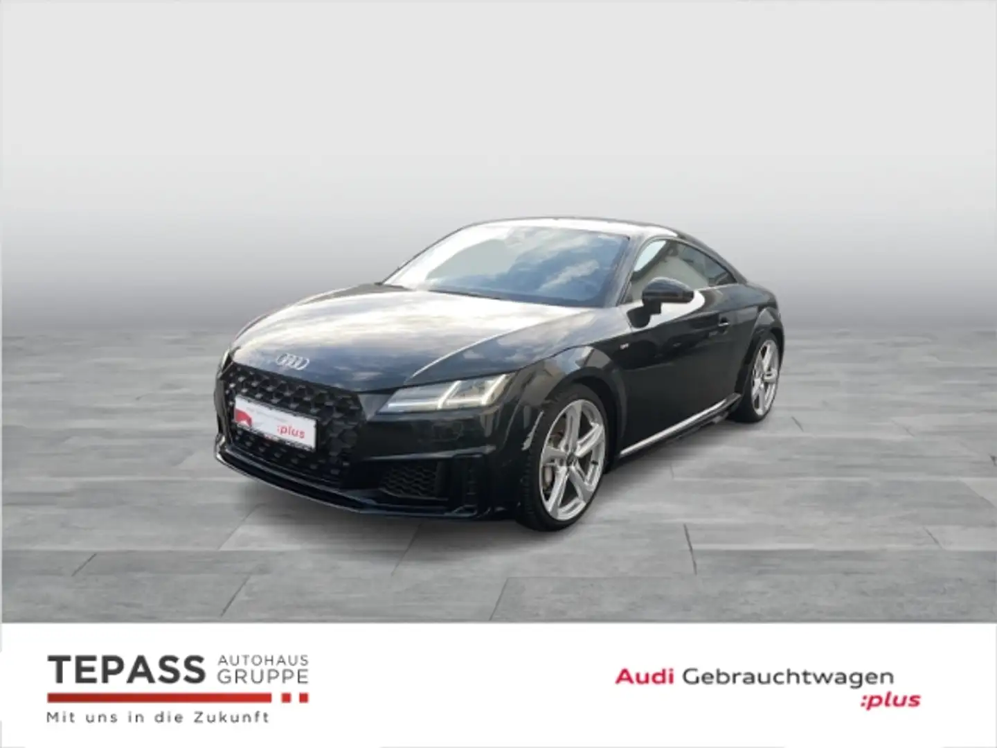 Audi TT Coupe 45 TFSI 2x S LINE NAVI MMI LED KAMERA SOUND Schwarz - 1