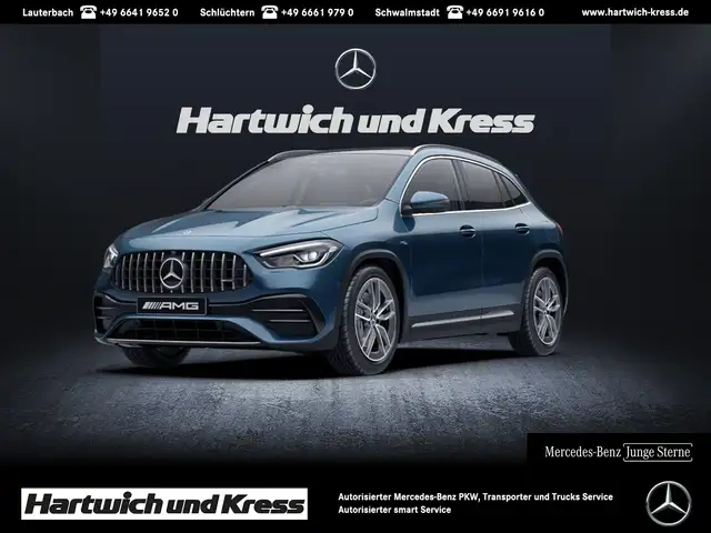 Mercedes-Benz GLA 35 AMG GLA 35 AMG 4Matic+Pano+Burmester+Standheizung+HeadUp+AHK+360°-Kamera+