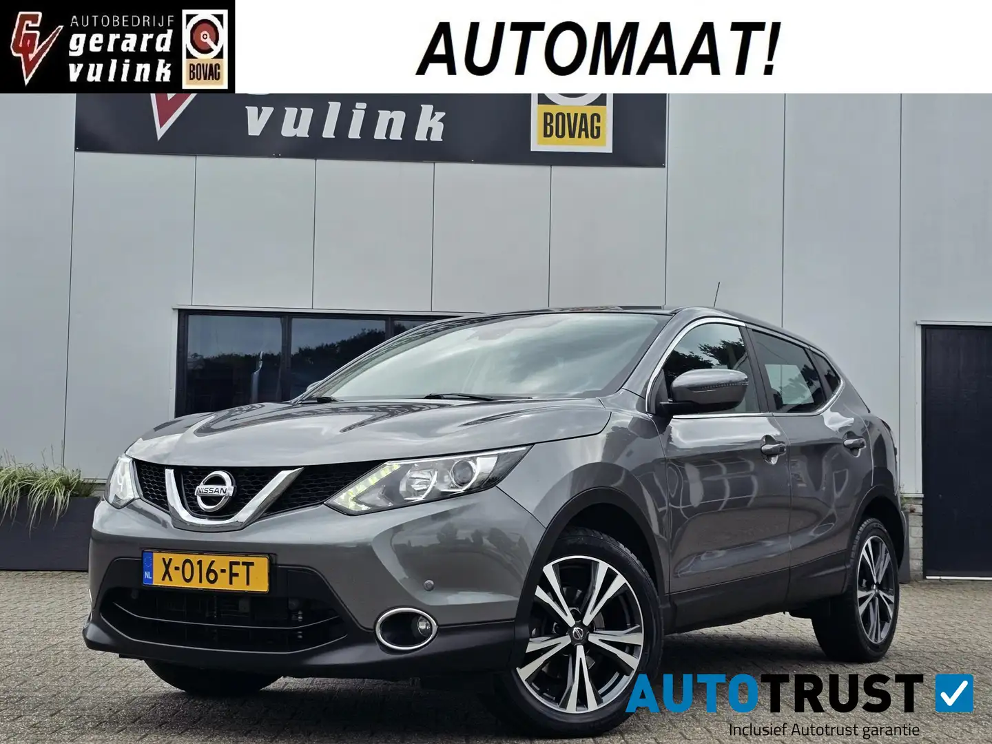 Nissan Qashqai 1.2 Business Edition TREKHAAK CAMERA NAV DAB+ Gris - 1