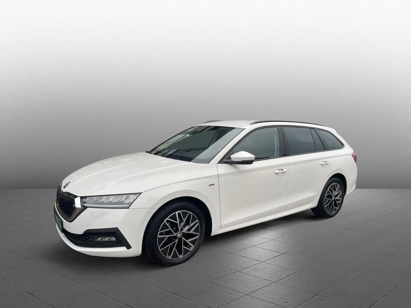 Skoda Octavia Combi Clever 2.0 TDI DSG NAVI CARPLAY Weiß - 1