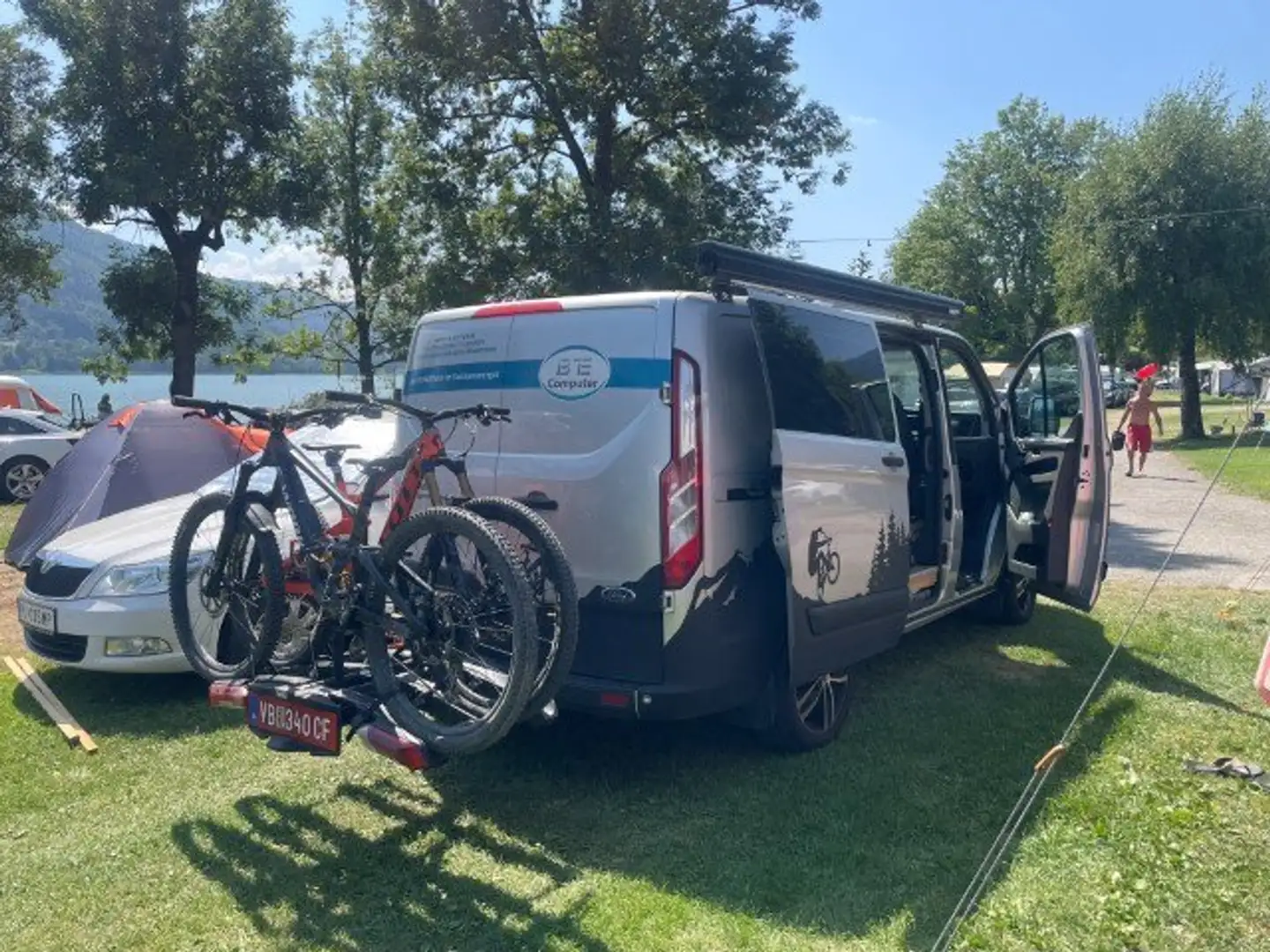 Ford Transit Custom Transit Custom Variobus 2,0 Camperumbau Silber - 2