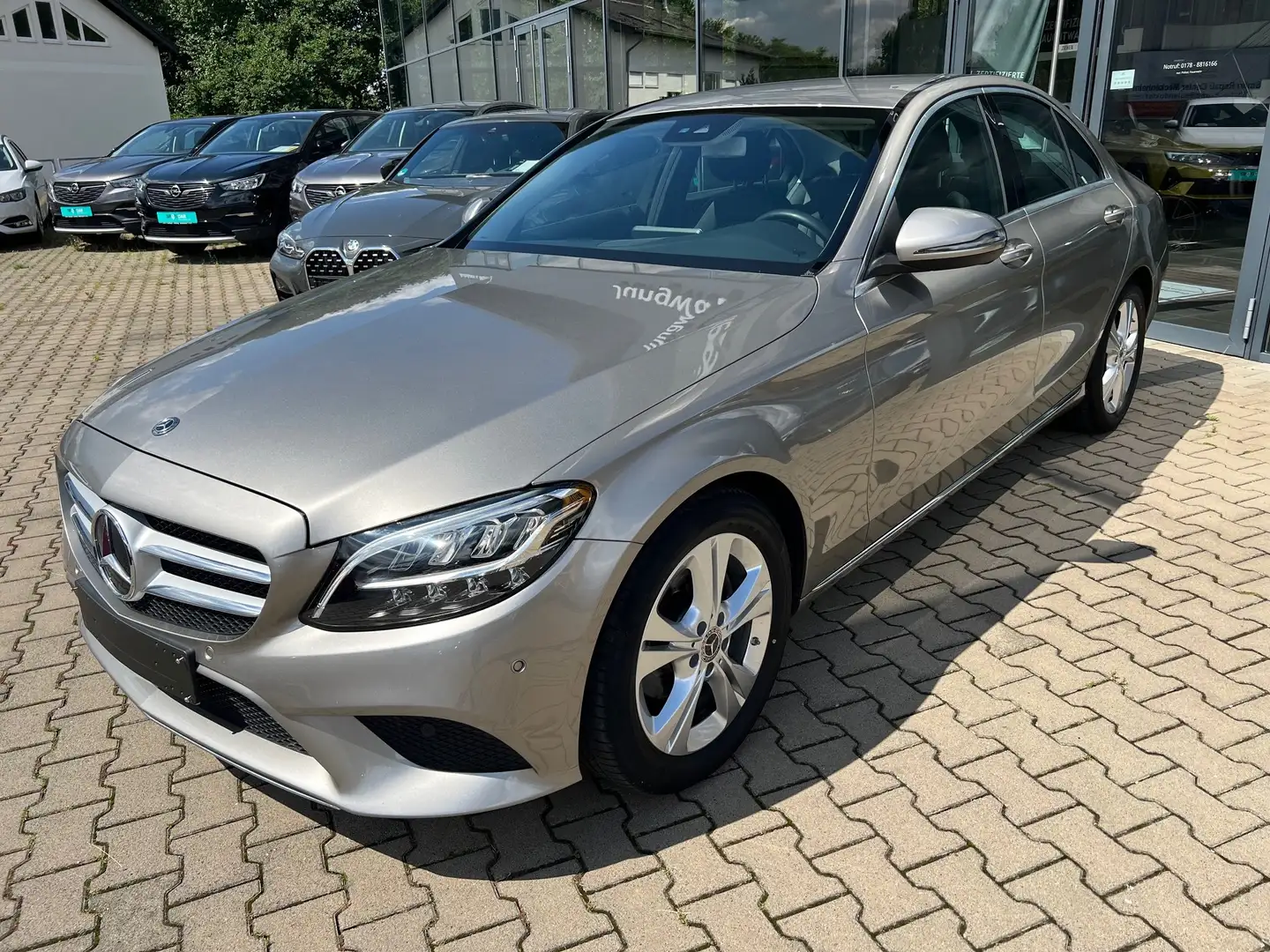 Mercedes-Benz C 180 Avantgarde 9 G-Tronic Business Plus+High-LED Perf. Šedá - 2