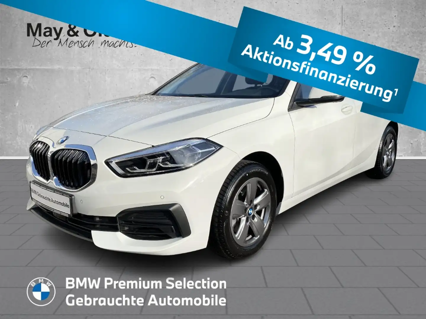 BMW 116 i Digitales Cockpit LED Sperrdiff. El. Heckklappe Weiß - 1