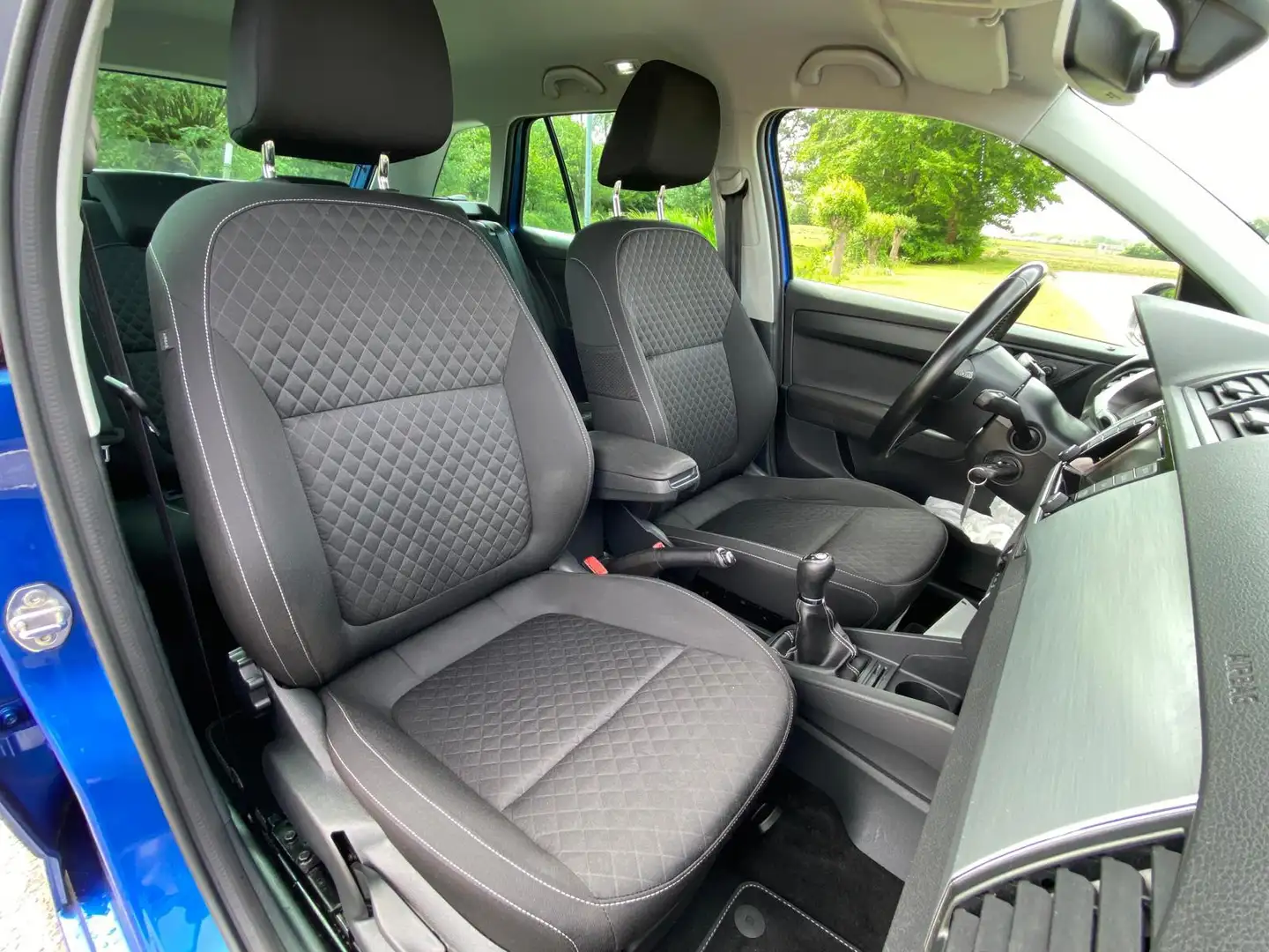 Skoda Fabia Combi 1.2 TSI Edition AIRCO NAP STOELVERWARMING 90 Bleu - 2